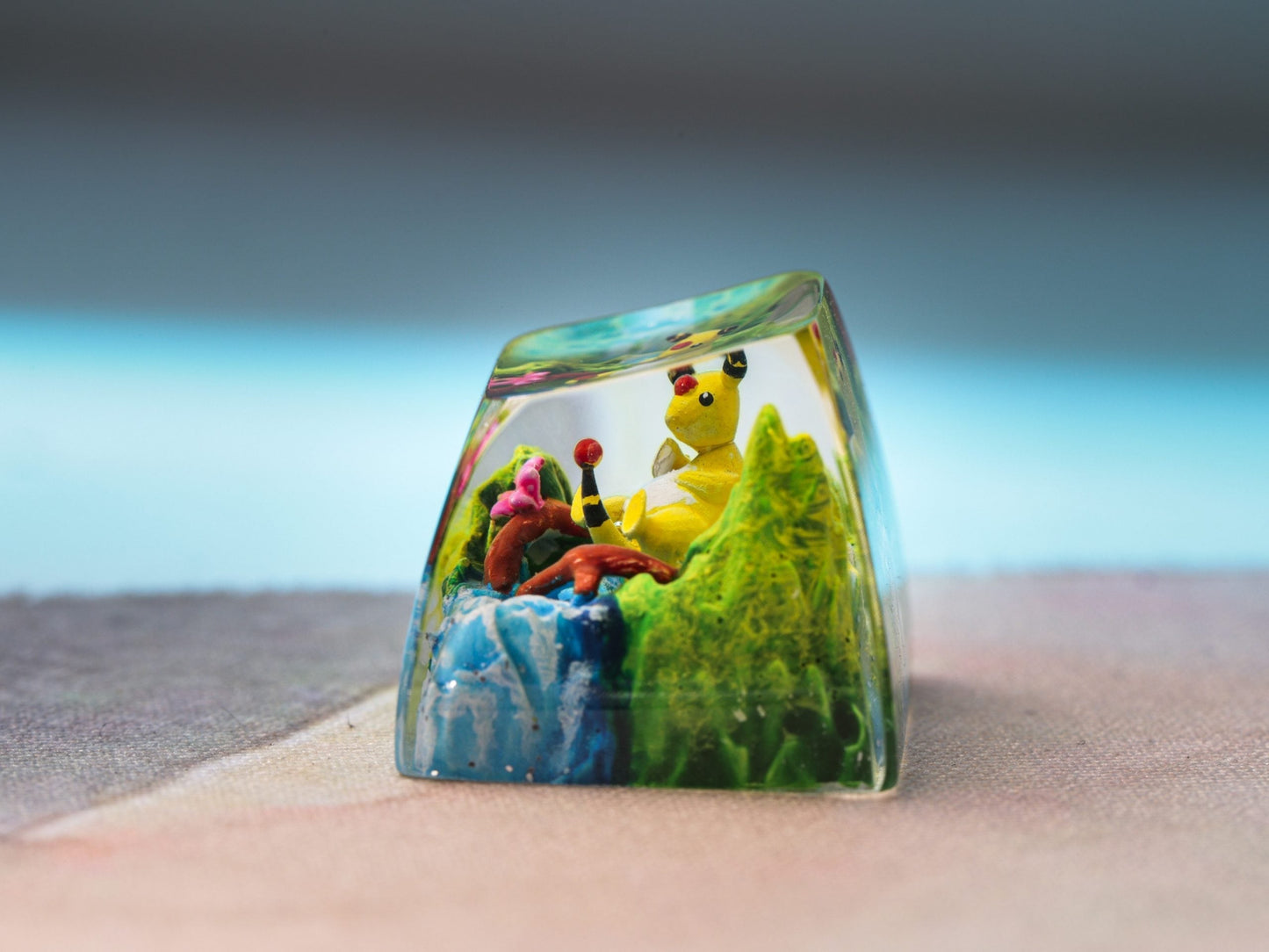 AMPHAROS POKEMON – ARTISAN KEYCAPS