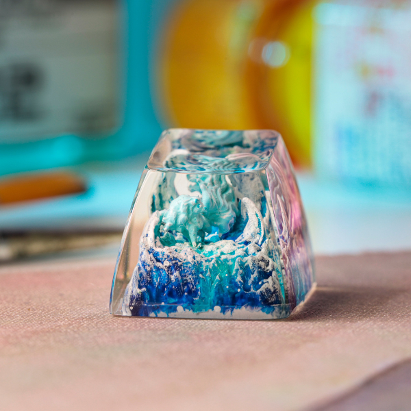 ALOLAN NINETALES POKEMON – ARTISAN KEYCAP