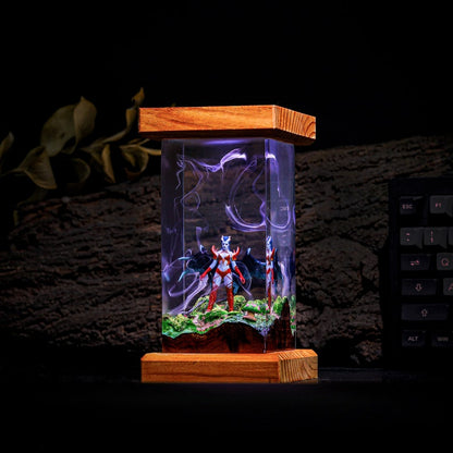 Queen of Pain from Dota 2 Epoxy Lamp