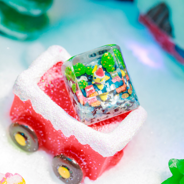 PIKACHU CHRISTMAS – ARTISAN KEYCAP