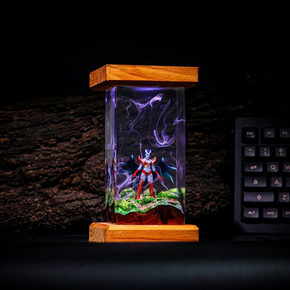 Queen of Pain from Dota 2 Epoxy Lamp