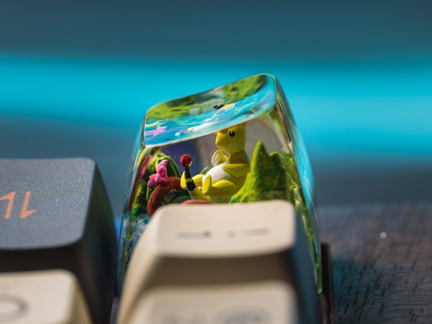 AMPHAROS POKEMON – ARTISAN KEYCAPS