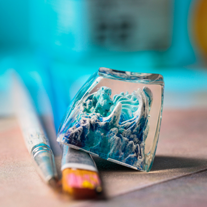 ALOLAN NINETALES POKEMON – ARTISAN KEYCAP