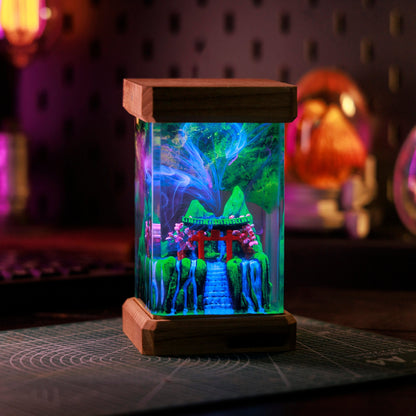 Torri Gate Resin Lamp