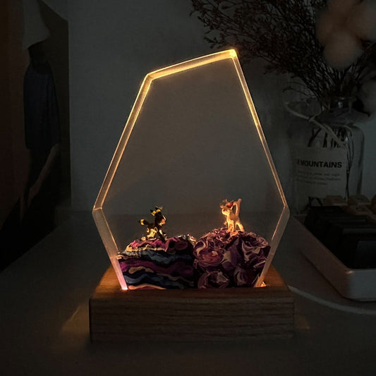 Umbreon Pokemon Resin Epoxy Lamp, Night Light