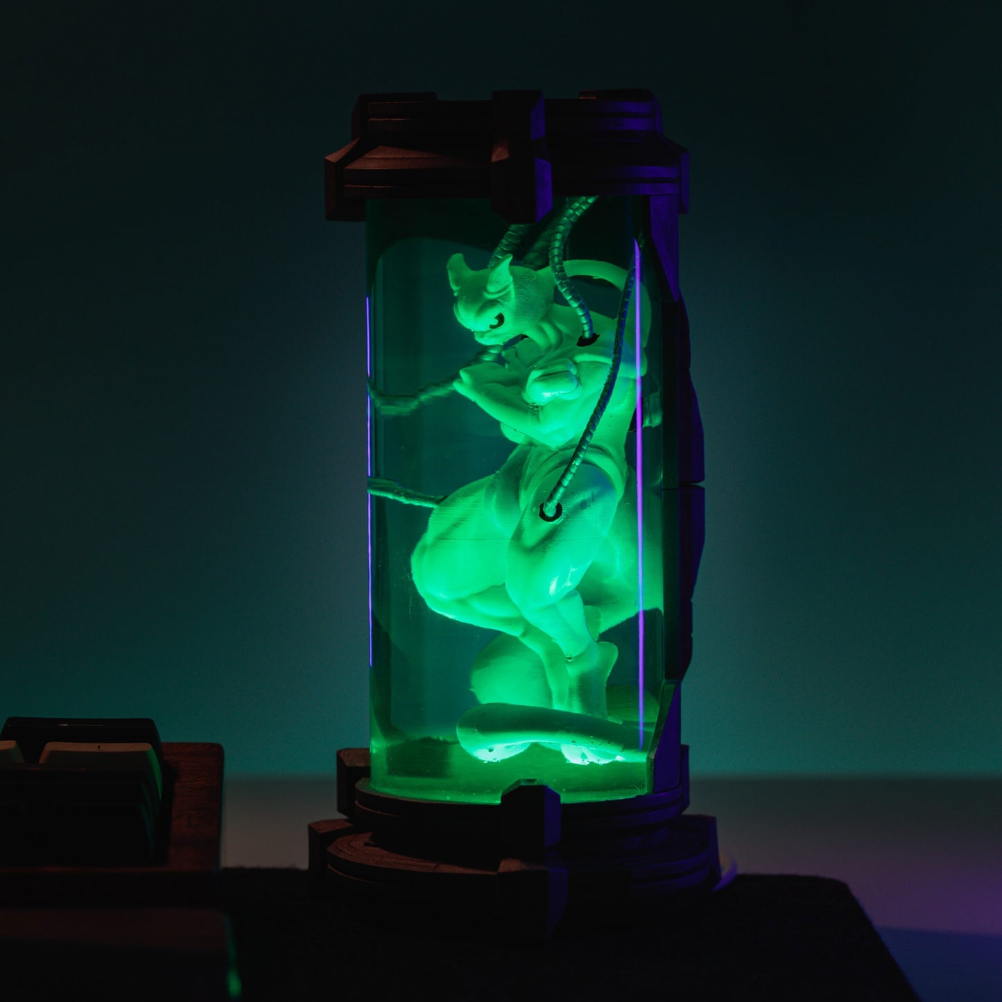 Powerful Mewtwo Resin Lamp