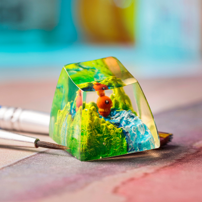 TORCHIC POKEMON – ARTISAN KEYCAP