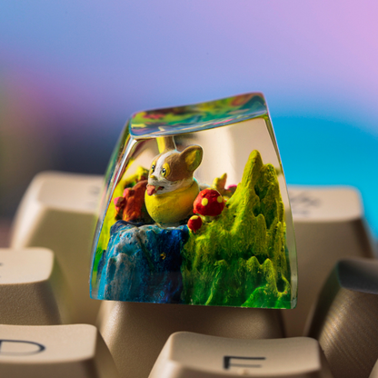 YAMPER POKEMON – ARTISAN KEYCAP