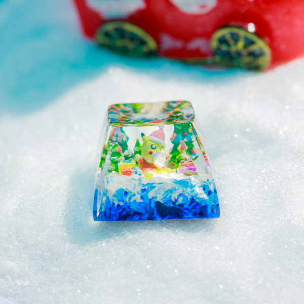 PIKACHU CHRISTMAS – ARTISAN KEYCAP