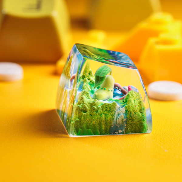 CHIKORITA POKEMON – ARTISAN KEYCAP