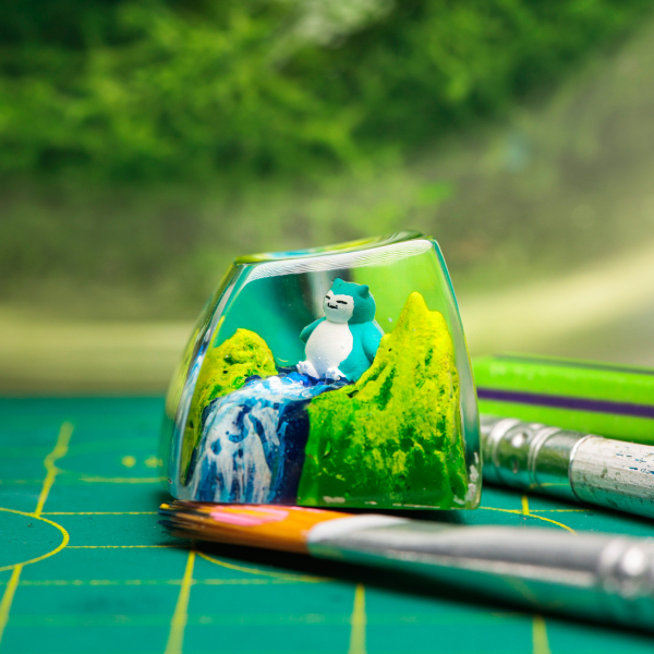 SNORLAX POKEMON – ARTISAN KEYCAPS