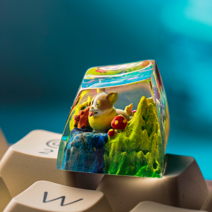 YAMPER POKEMON – ARTISAN KEYCAP