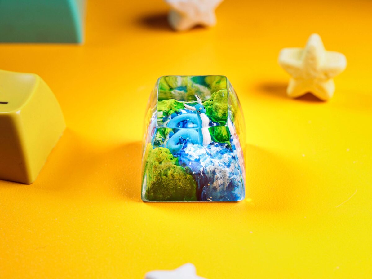 DRAGONAIR POKEMON – ARTISAN KEYCAPS