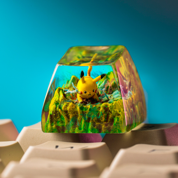 PIKACHU POKEMON – ARTISAN KEYCAP