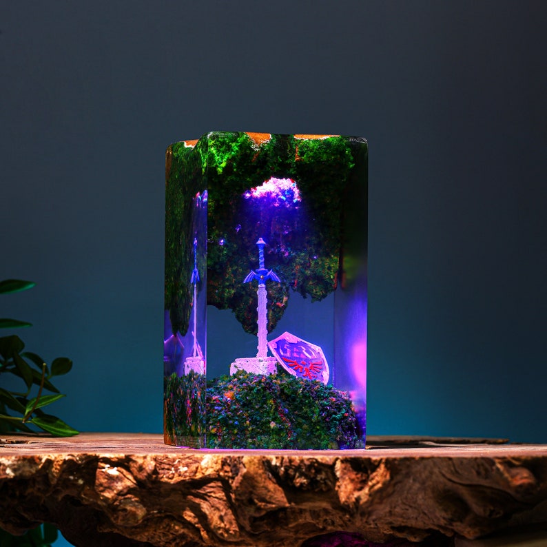 Master Sword With The Shield Night Light