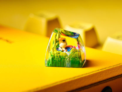 VICTINI POKEMON – ARTISAN KEYCAP