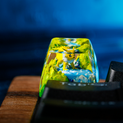 JOLTEON POKEMON – ARTISAN KEYCAP