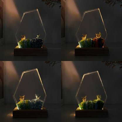 Evolution Pokemon Resin Epoxy Lamp, Night Light