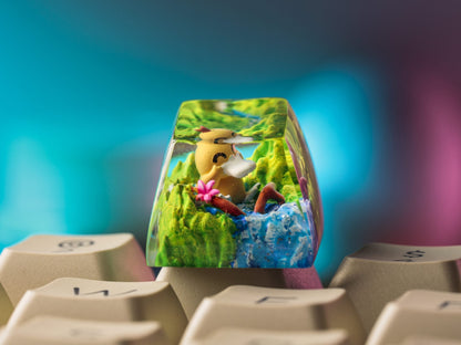 PSYDUCK POKEMON – ARTISAN KEYCAPS