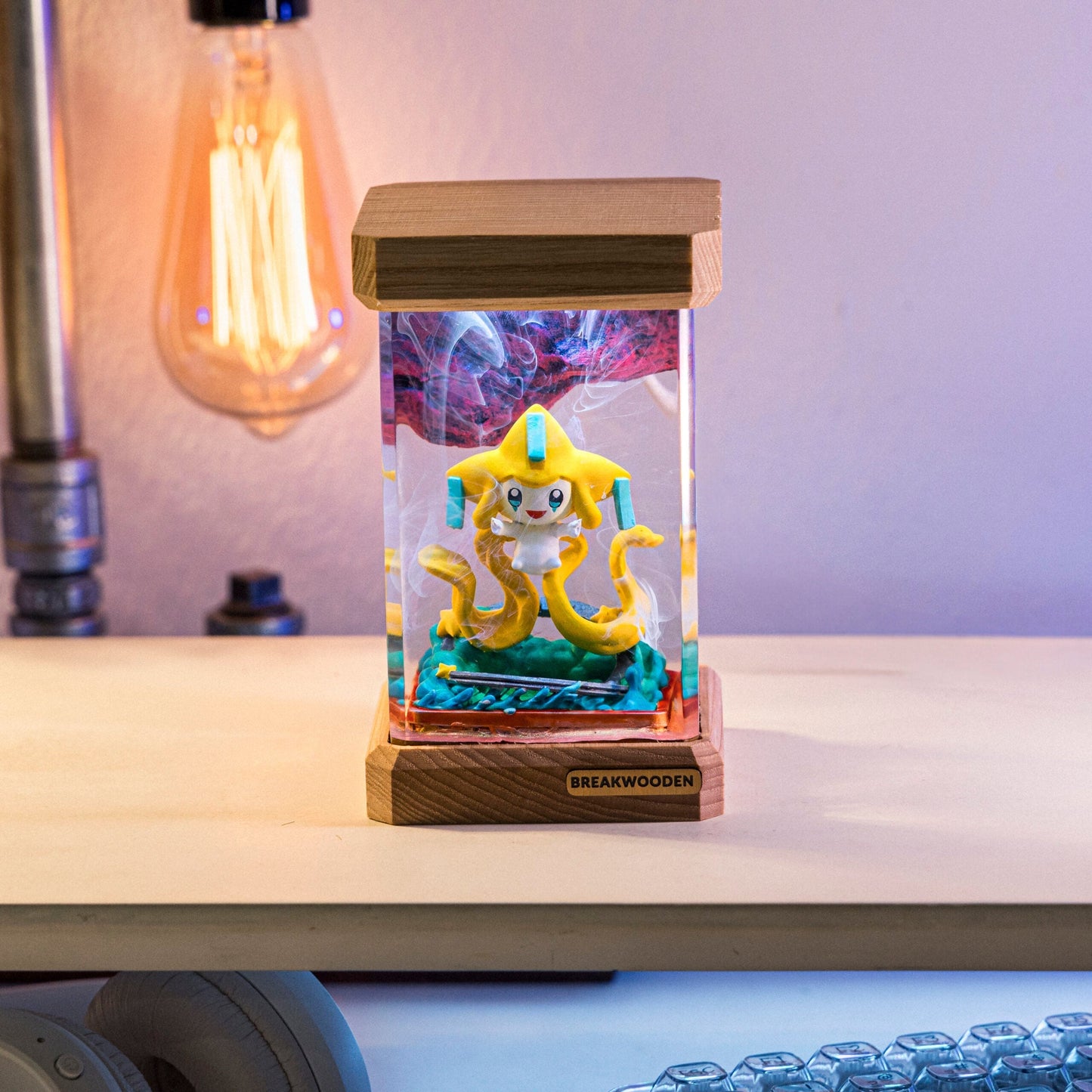 Jirachi POKEMON Resin Lamp