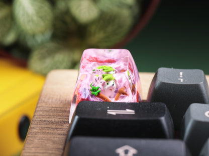 SHAYMIN POKEMON – ARTISAN KEYCAP