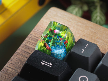 MEGA SCEPTILE POKEMON – ARTISAN KEYCAP