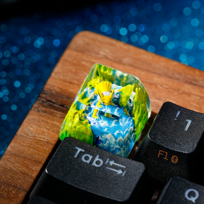 JOLTEON POKEMON – ARTISAN KEYCAP