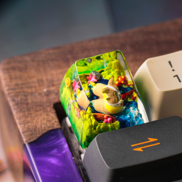 YAMPER POKEMON – ARTISAN KEYCAP