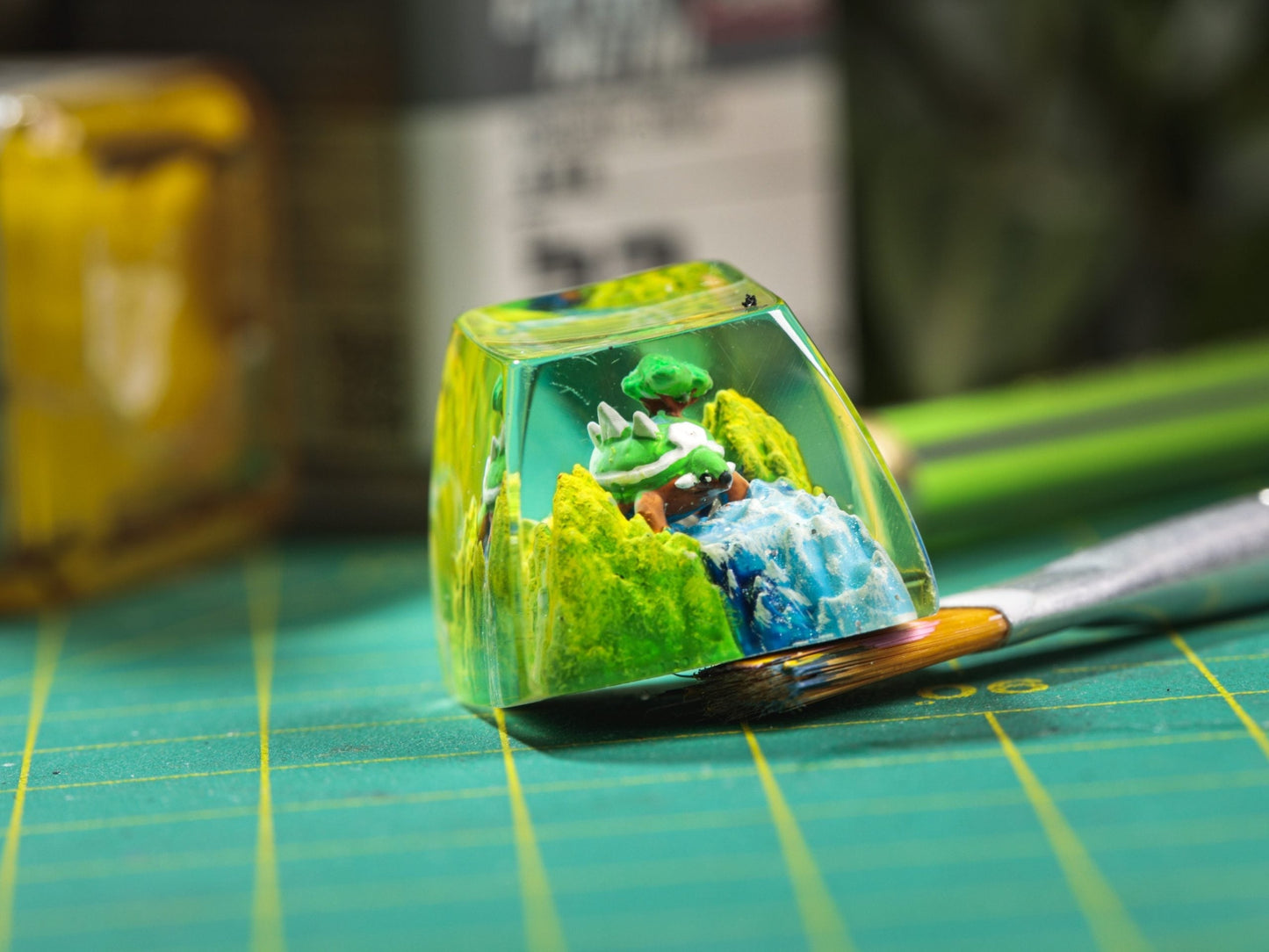 TORTERRA POKEMON – ARTISAN KEYCAPS