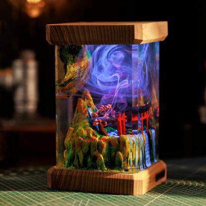 Torri Gate Resin Lamp