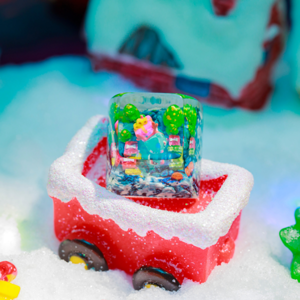 BULBARSAUR CHRISTMAS – ARTISAN KEYCAP