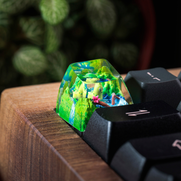 CHIKORITA POKEMON – ARTISAN KEYCAP