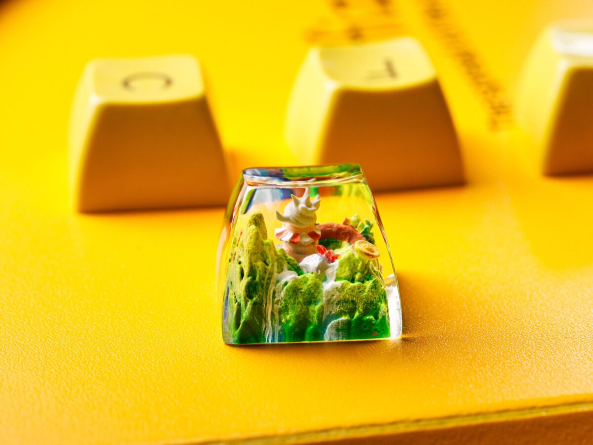 SLOWKING POKEMON – ARTISAN KEYCAP