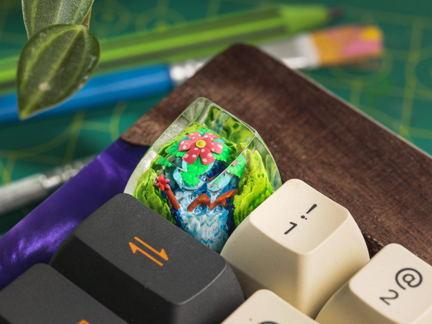 VENUSAUR POKEMON – ARTISAN KEYCAPS