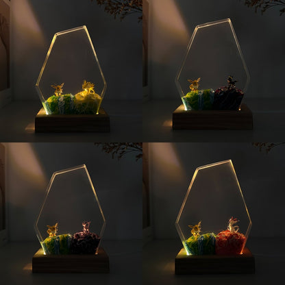 Eevee Evolution Pokemon Resin Epoxy Lamp, Night Light