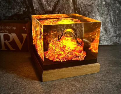 Power Ring Of The Dark Lord Resin Lamp