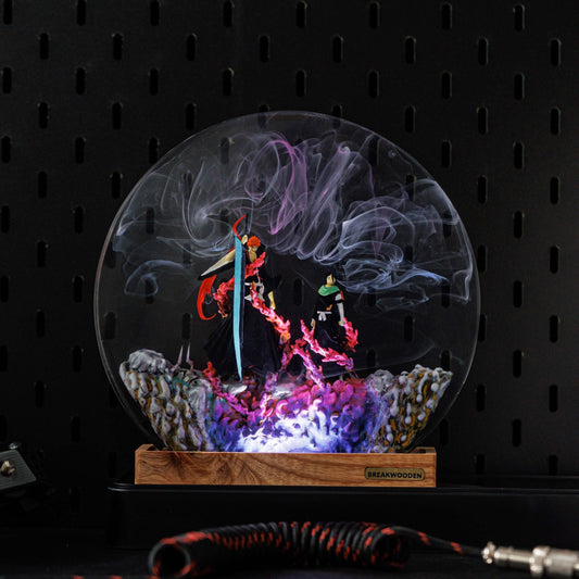 Swordman Anime Resin Lamp