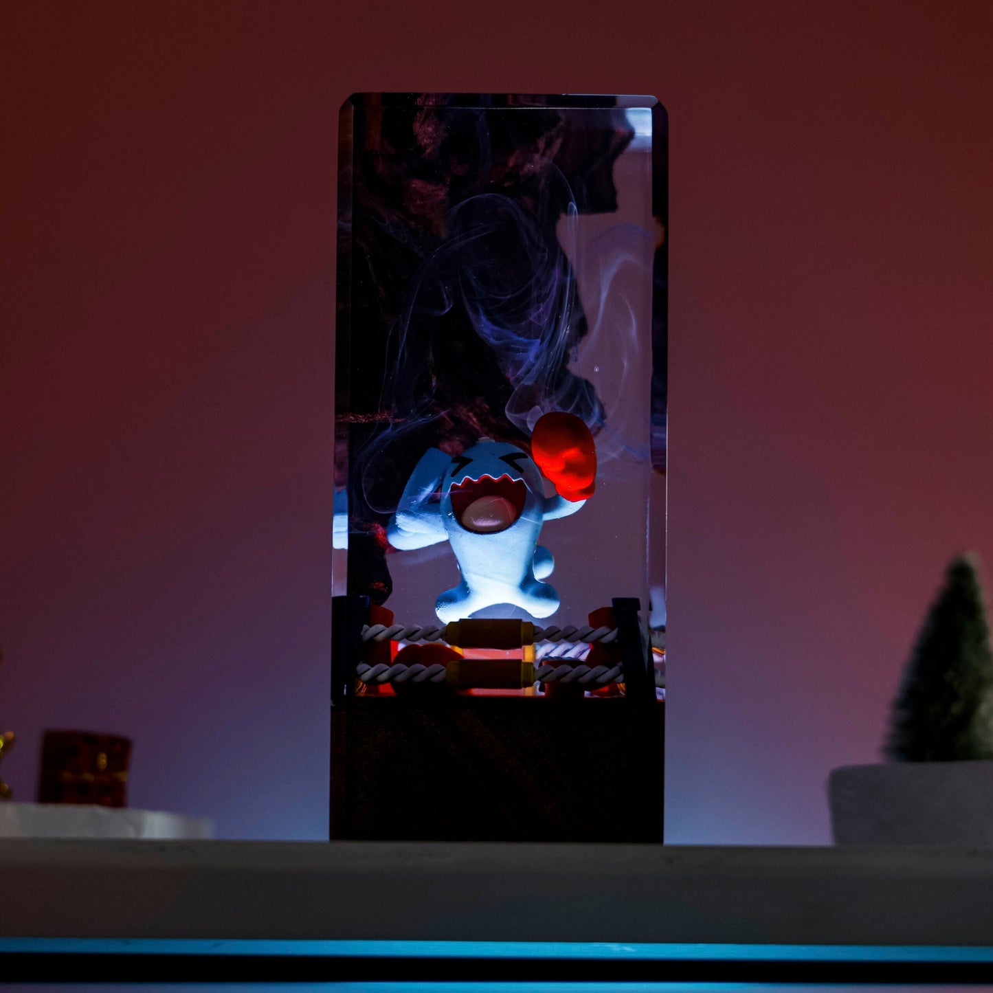 Wobbuffet Pokemon Resin Diorama Lamp