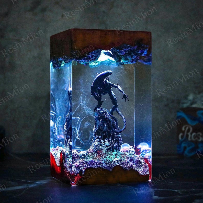 Space Monster Night Light