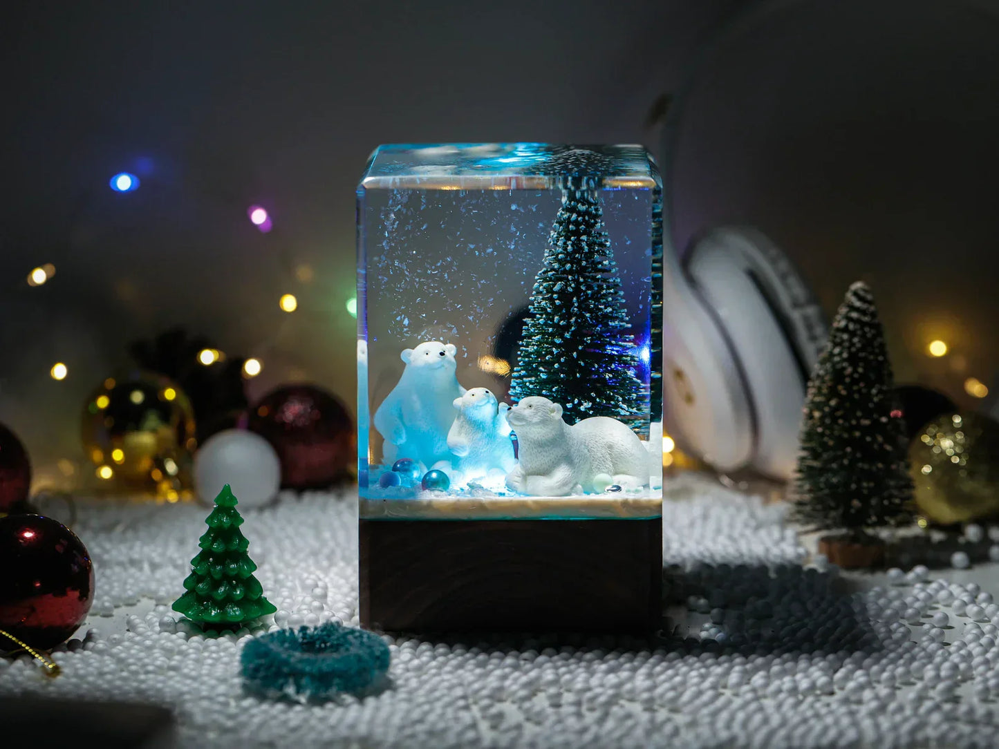 Polar Bear Christmas Lamps