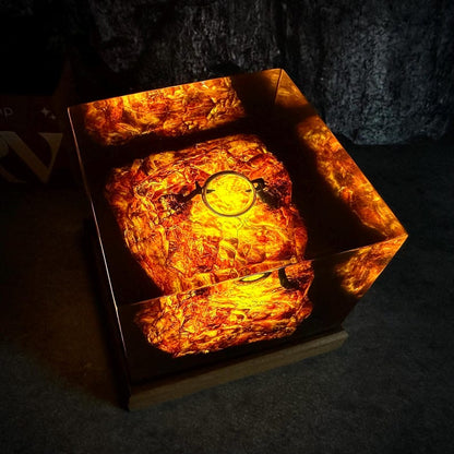 Power Ring Of The Dark Lord Resin Lamp