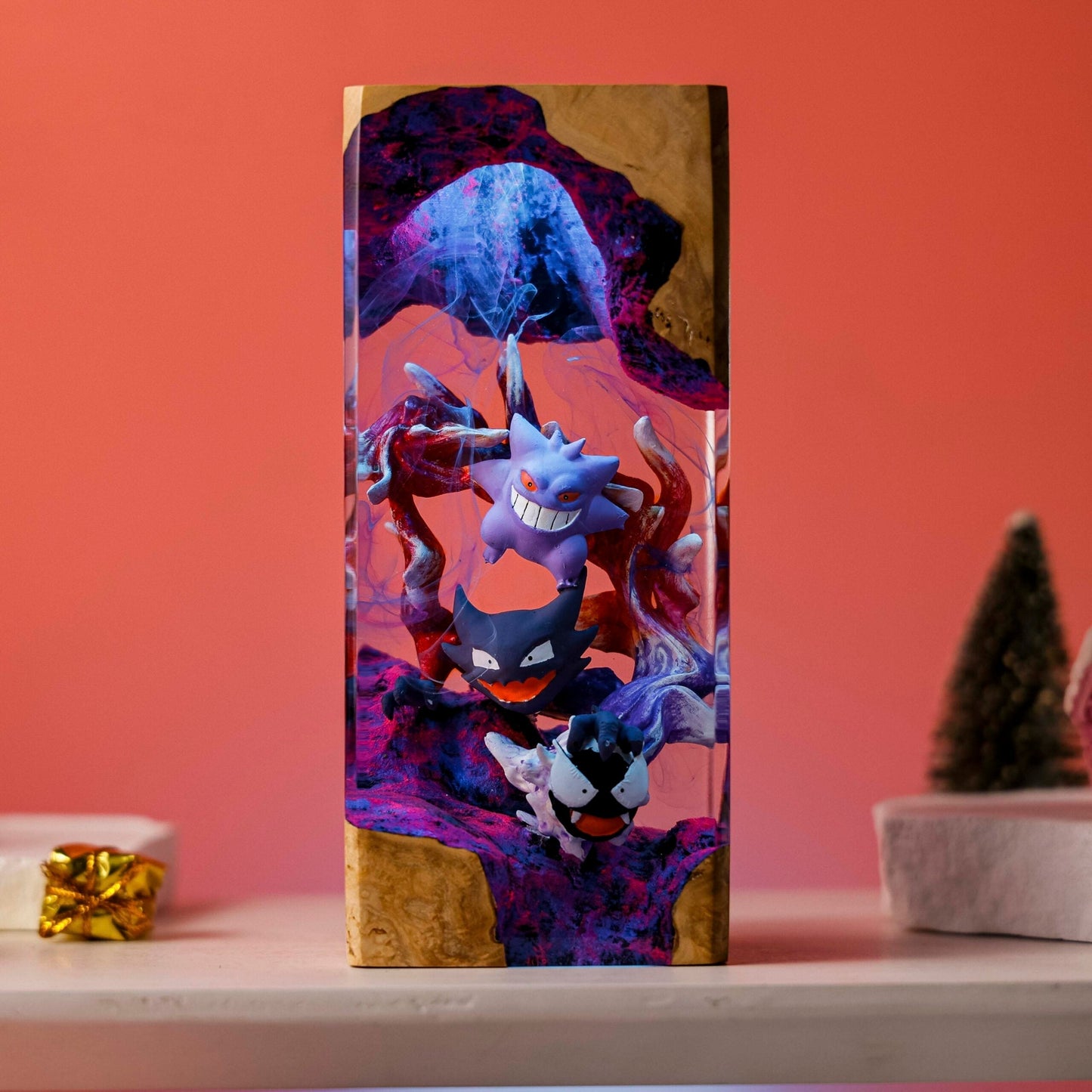 Mega Gengar Resin Diorama Lamp