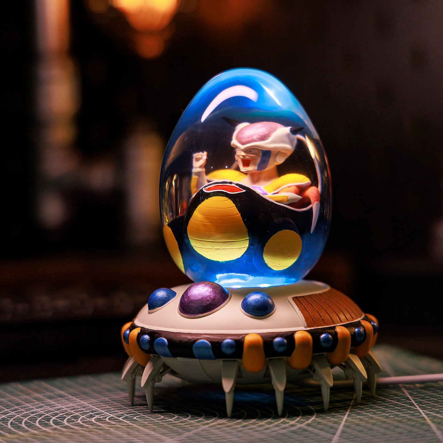 Frieza Epoxy Resin Lamp Egg