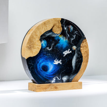 Interstellar Resin Lamp – Custom Night Light