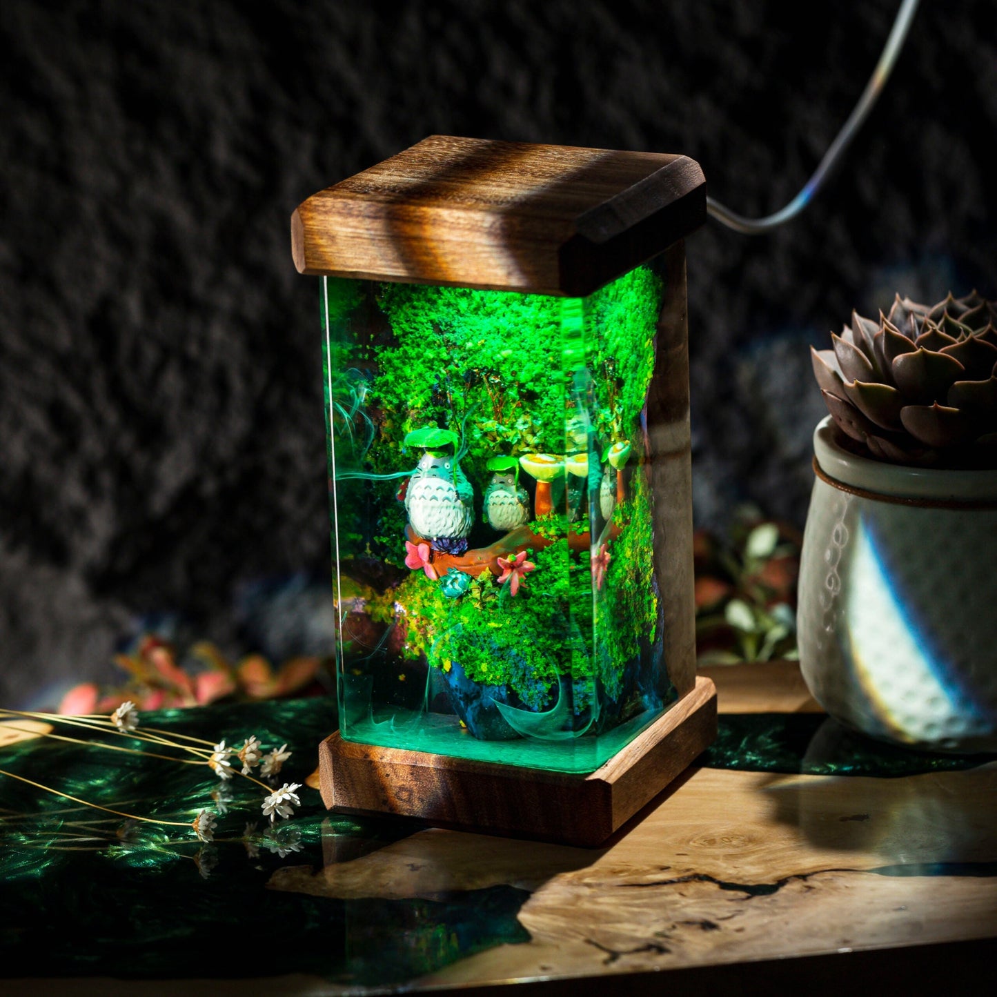 Hot Totoro Anime Resin Lamp