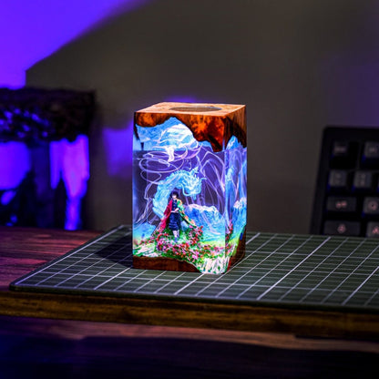 Giyuu Demon Slayer Epoxy Resin Lamp