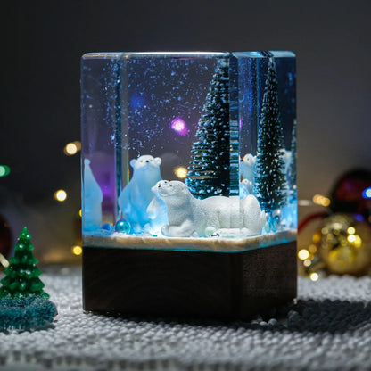 Polar Bear Christmas Lamps