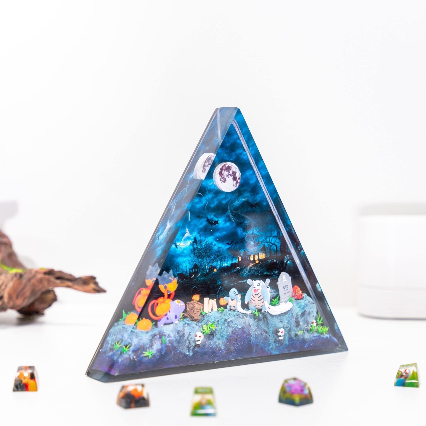 Halloween Pokemon Custom Night Light Triangle