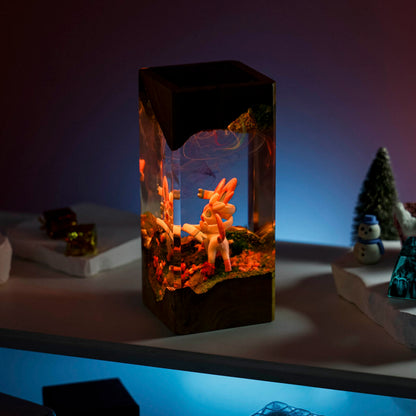 Sylveon Pokemon Resin Diorama Lamp