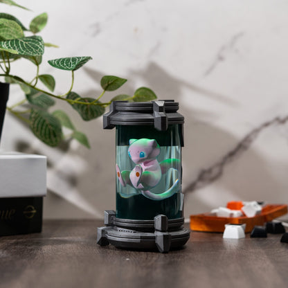 Mew Pokemon Diorama Resin Lamp